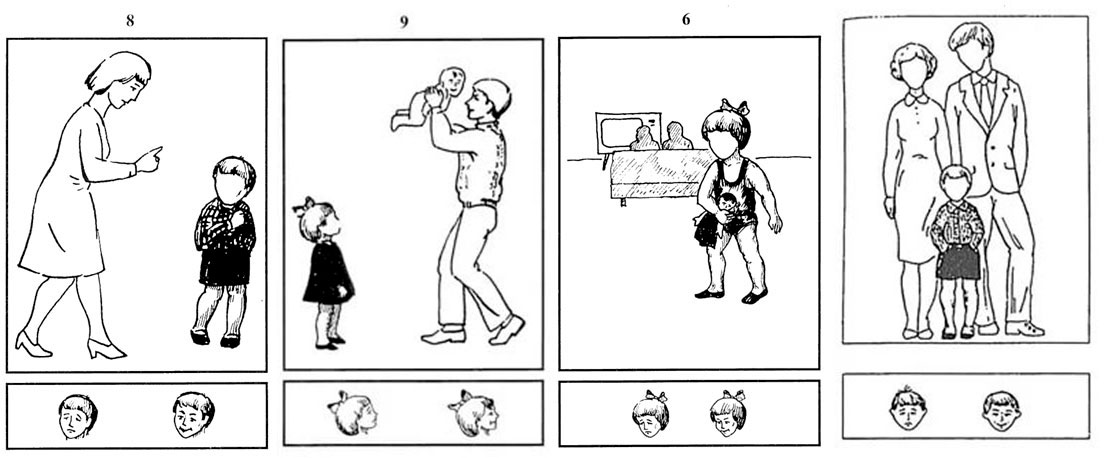 Детский тест тревожности Дорки-Амен Детский тест тревожности Дорки-Амен